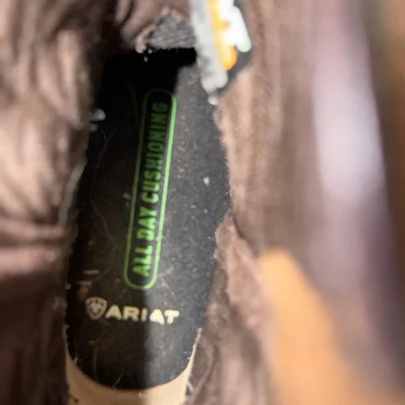 Ariat Men's Brown Western Boots 10.5 - Picture 8 of 8